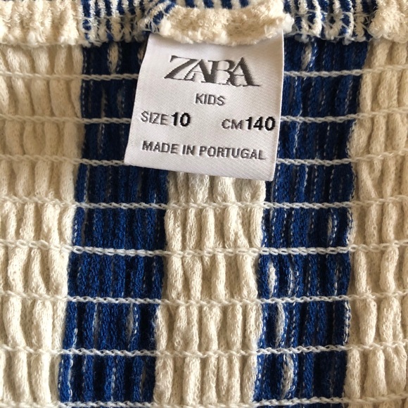 SOLD Zara | Kids Striped Jumpsuit size 10 - Picture 5 of 5
